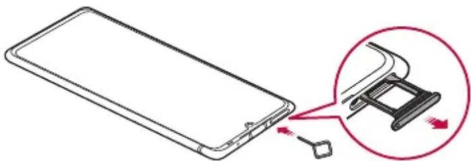 LG LMG910EMW - SIM-Karte einlegen - 3
