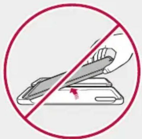 LG LMG910EMW - Das Telefon vom Dual Bildschirm lösen - 5