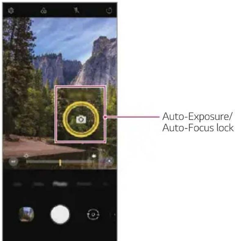LG LMG910EMW - Auto-Exposure/Auto-Focus lock - 1