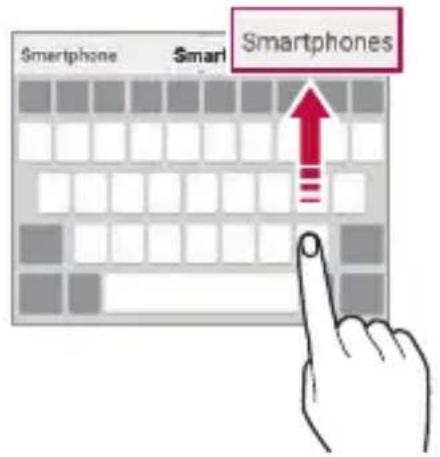 LG LMG910EMW - Suggestion de mots - 2