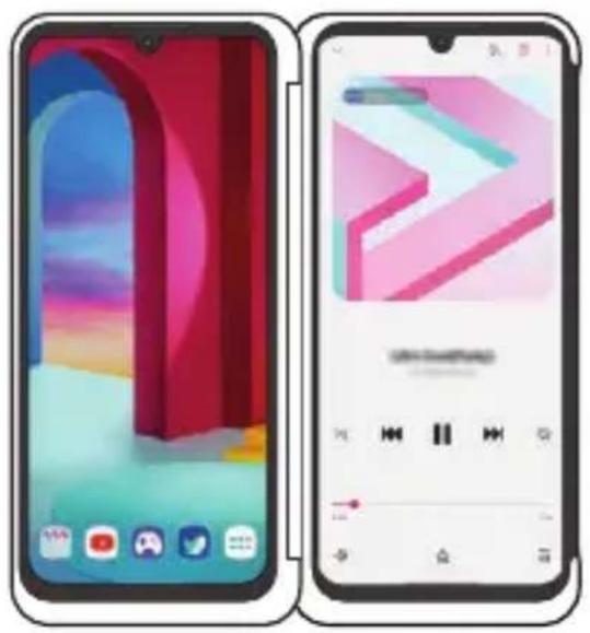 LG LMG910EMW - Moving between App Screens on Dual Screen - 3