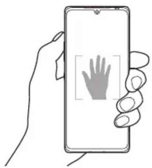 LG LMG910EMW - Cliché pris avec un geste de la main - 1