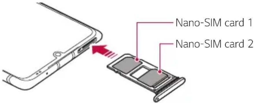 LG LMG910EMW - Installing the SIM card - 6