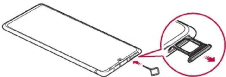 LG LMG910EMW - Installazione della scheda SIM - 3