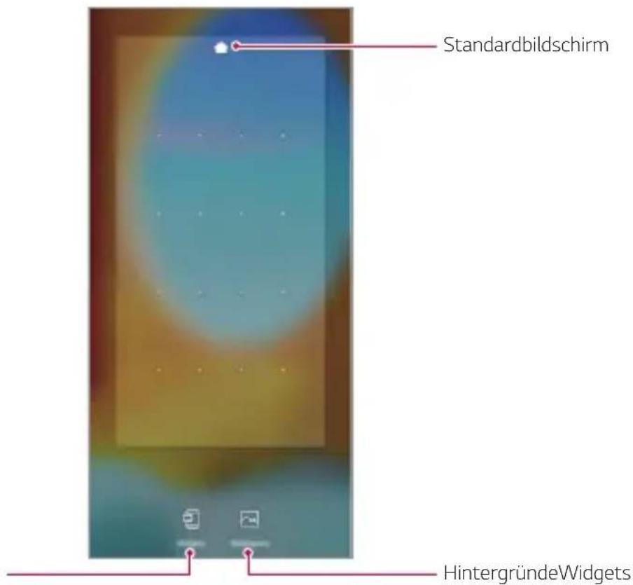 LG LMG910EMW - Homescreen des Dual Bildschirms ändern - 1