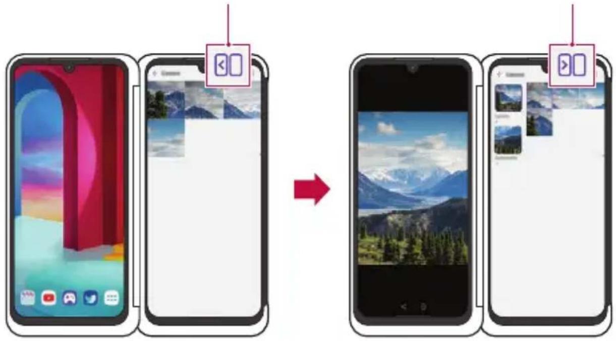 LG LMG910EMW - Using Multi-Page Mode in Gallery - 1