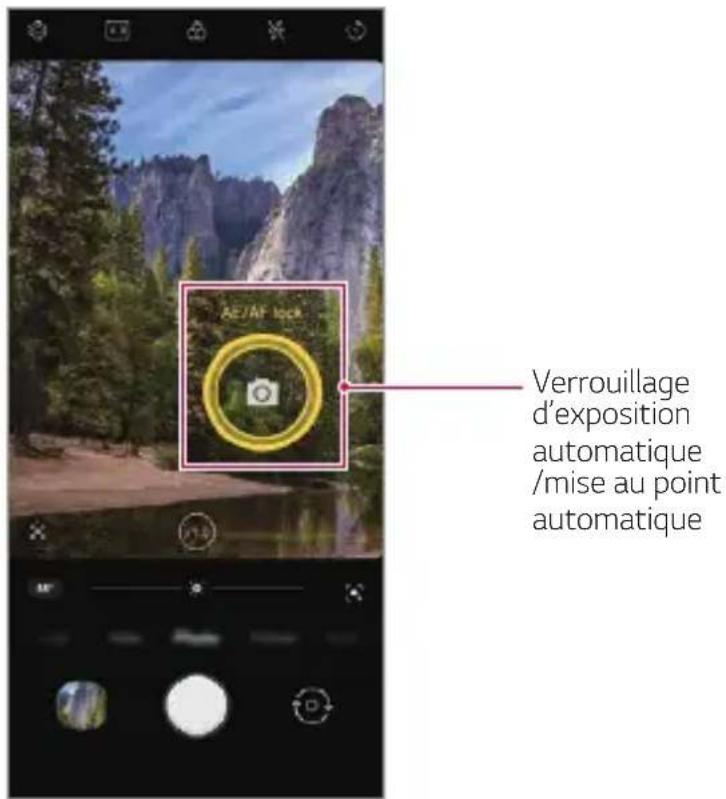 LG LMG900EM - Verrouillage d'exposition automatique/mise au point automatique - 1