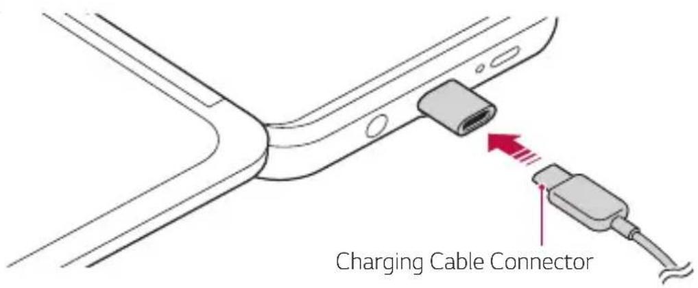LG LMG900EM - Connect a USB Type-C cable. - 1