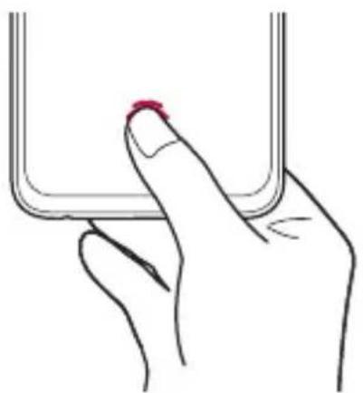 LG LMG900EM - Enregistrement des empreintes digitales - 3