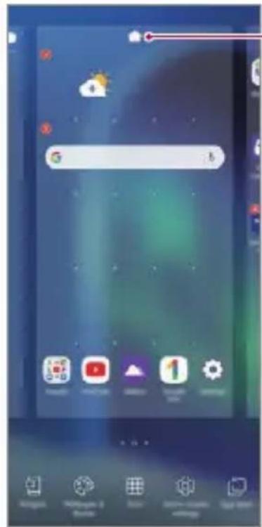 LG LMG900EM - Modification de l'écran d'accueil - 1