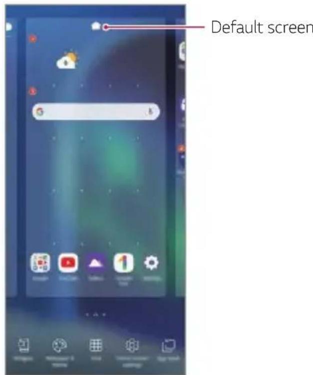 LG LMG900EM - Editing the Home screen - 1