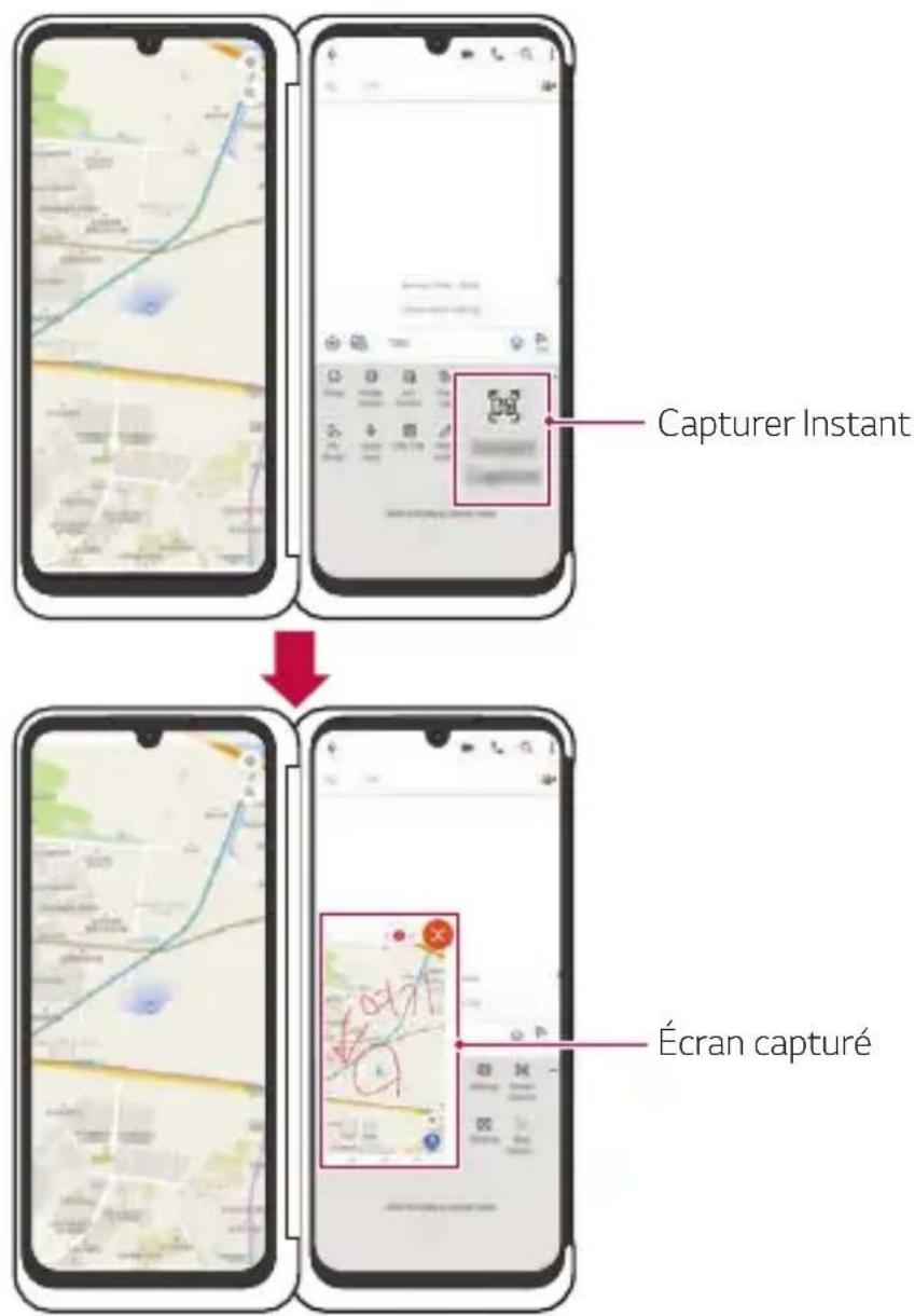 LG LMG900EM - Utiliser Capturer Instant sur Dual Screen - 1