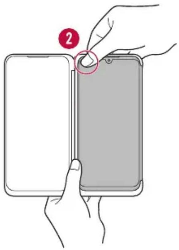 LG LMG900EM - Brancher le téléphone au Dual Screen - 4