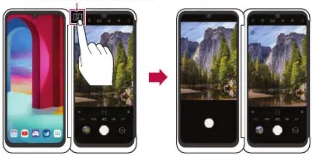 LG LMG900EM - Používanie Režim Zrkadlenie na Dual Screene - 1