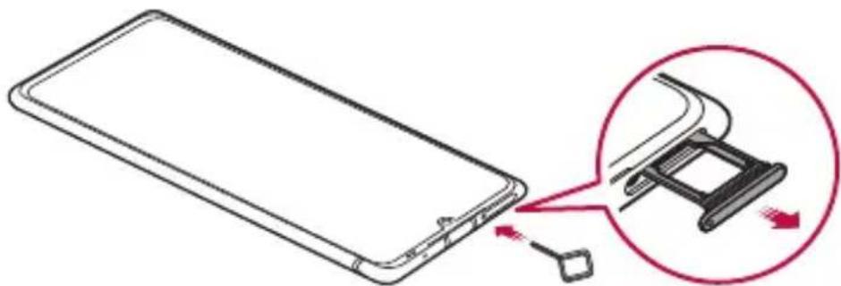 LG LMG900EM - Instalarea cartelei SIM - 3