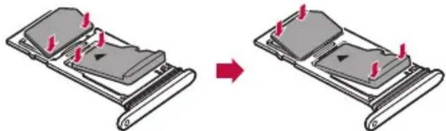 LG LMG900EM - Installing the SIM card - 4