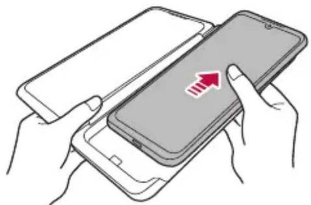 LG LMG900EM - Extraire le téléphone du Dual Screen - 4