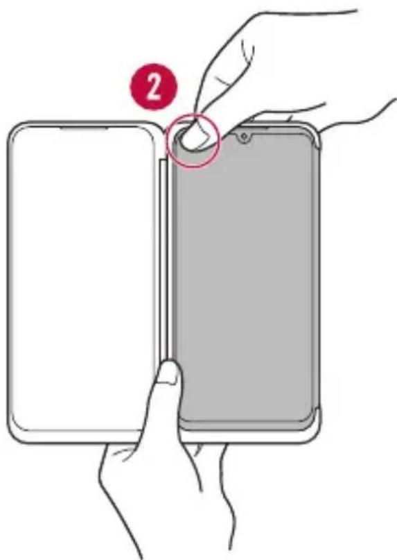 LG LMG900EM - Conectarea Telefonului la Ecranul dublu - 4