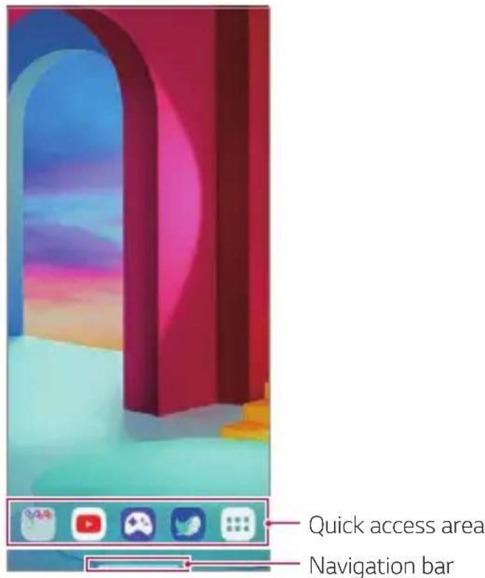 LG LMG900EM - Getting to know Dual Screen Home layout - 1