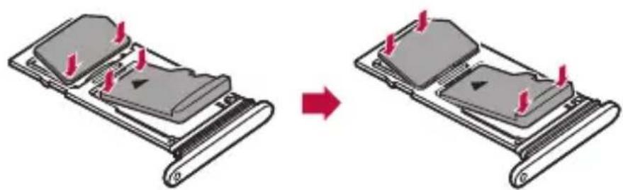 LG LMG900EM - Installation de la carte SIM - 4