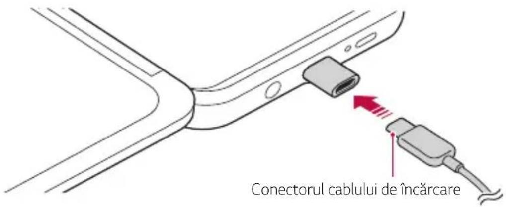 LG LMG900EM - Conectati un cablu USB de tip C. - 1