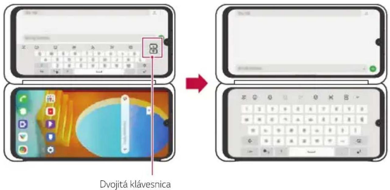 LG LMG900EM - Použivanie Dual Keyboard s Dual Screenshot - 1