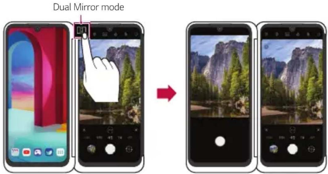 LG LMG900EM - Using Mirror Mode on Dual Screen - 1