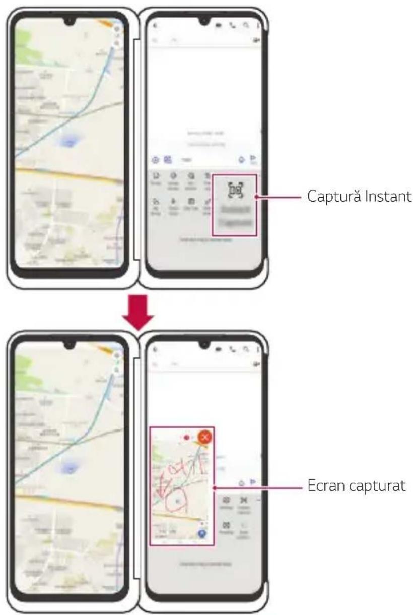 LG LMG900EM - Utilizarea Capturii instantanee pe Ecranul dublu - 1