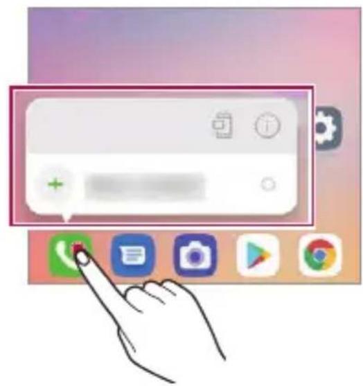 LG LMG900EM - Scurtături pentru aplicazioni - 1