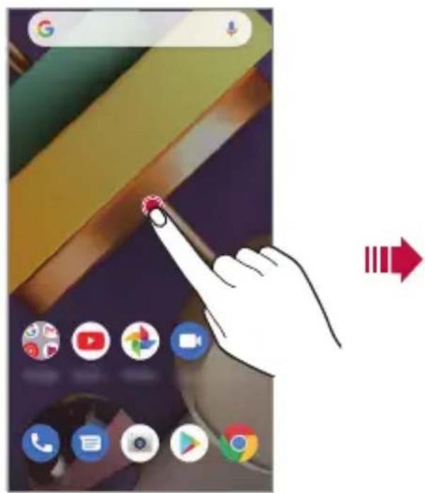 LG LMK200EMW - Modifica della schermata Home - 1