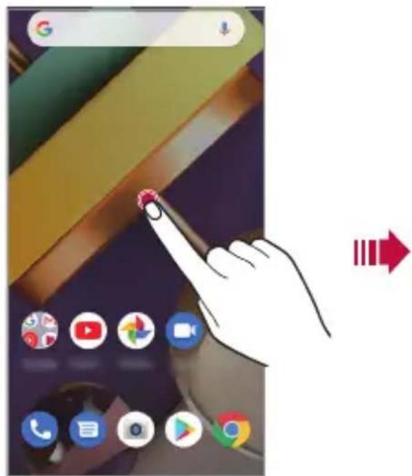 LG LMK200EMW - Editing the Home screen - 1