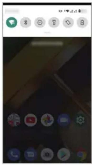 LG LMK200EMW - Notifications panel - 1
