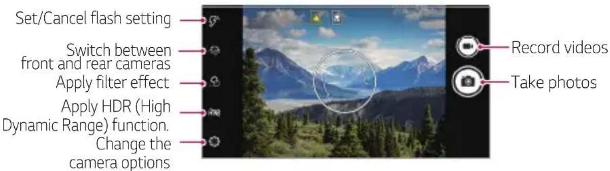 LG LMK200EMW - Starting the camera - 2