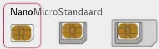 LG LMK200EMW - Simkaart en geheugenkaart installeren - 5
