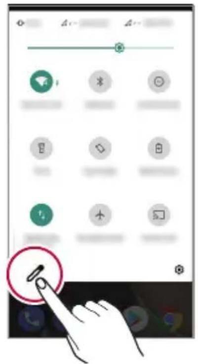LG LMK200EMW - Panneau de notifications - 3