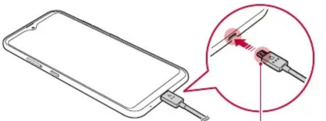LG LMK200EMW - Carica della batteria - 1