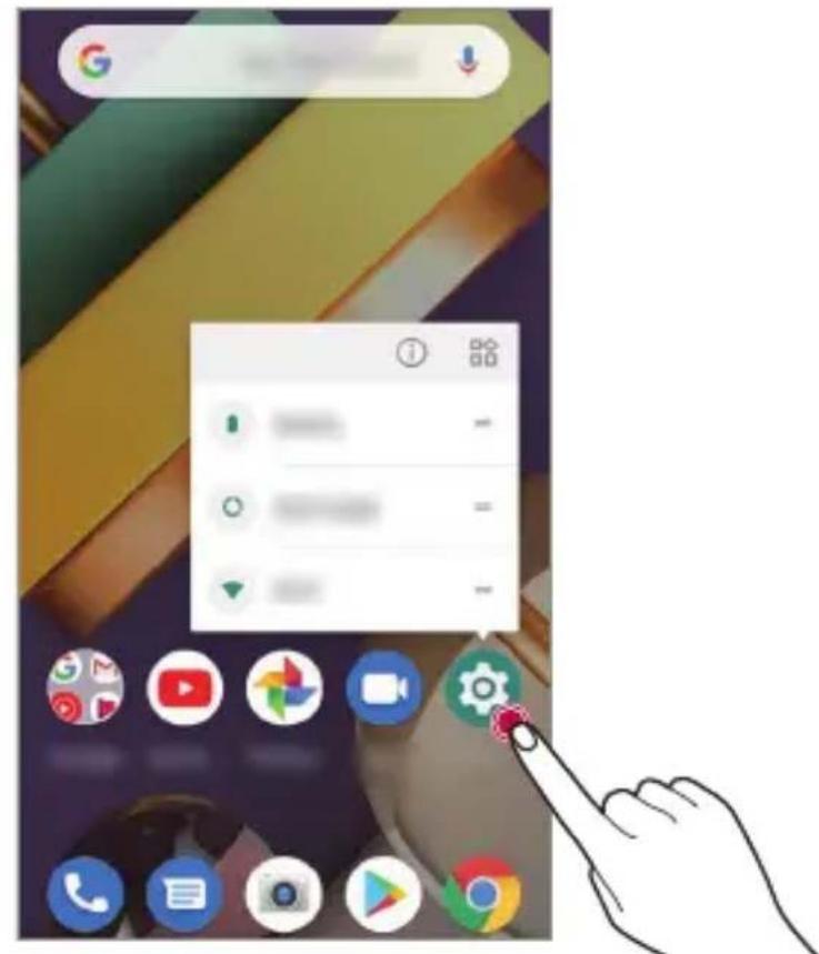 LG LMK200EMW - App-Verknüpfungen - 1