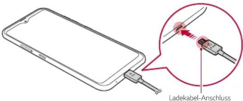 LG LMK200EMW - Akku laden - 1