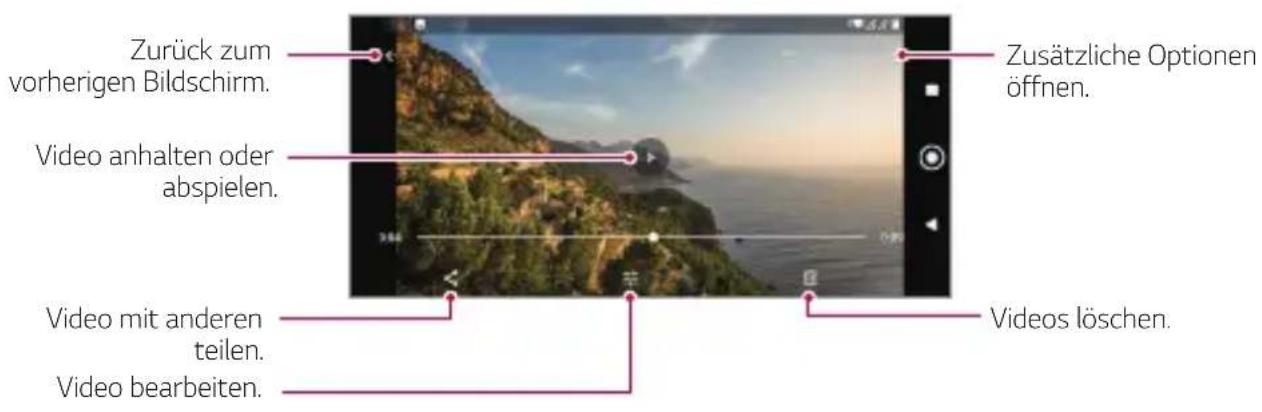 LG LMK200EMW - Ein Video wiedergeben - 1