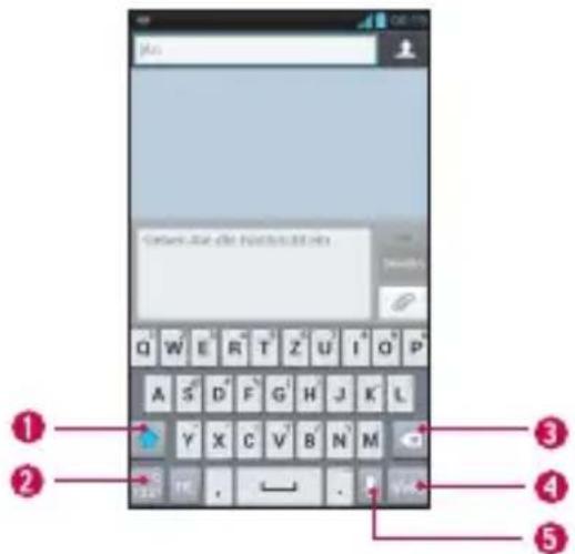 LG P760 - Bildschirmtastatur - 1