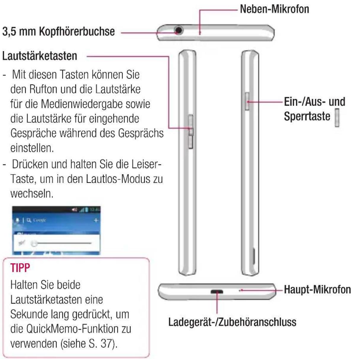 LG P760 - Seitenansicht - 1