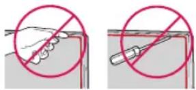 LG 43UF6907 - PRECAUCIÓN - 1