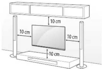LG 43UF6907 - Fixation du support mural - 1