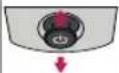 LG 43UF6907 - Verwendung der Joystick-Taste - 5