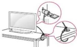 LG 55UF7707 - Het kensington-veiligheidssysteme gebruiken - 1