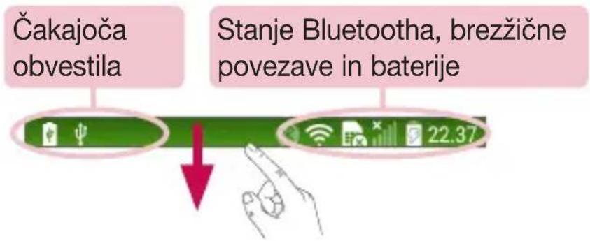 LG D620R - Plošča z obvestili - 1