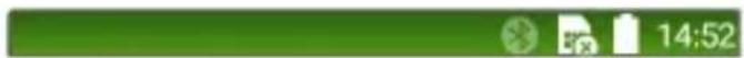LG D620R - Indicator icons on the Status Bar - 1