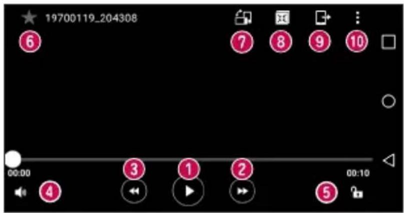 LG D620R - Predvajanje videoposnetka - 1