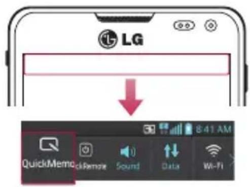 LG D505 - QuickMemo - 1