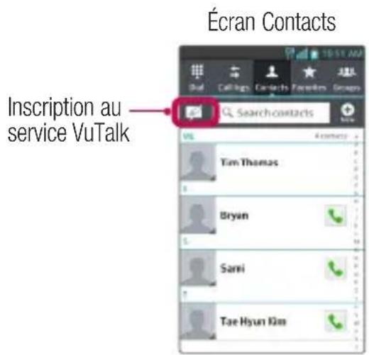 LG D505 - Inscription VuTalk - 1